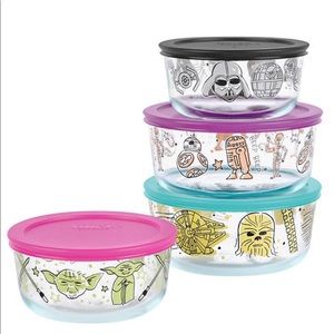Star Wars 8 piece Pyrex